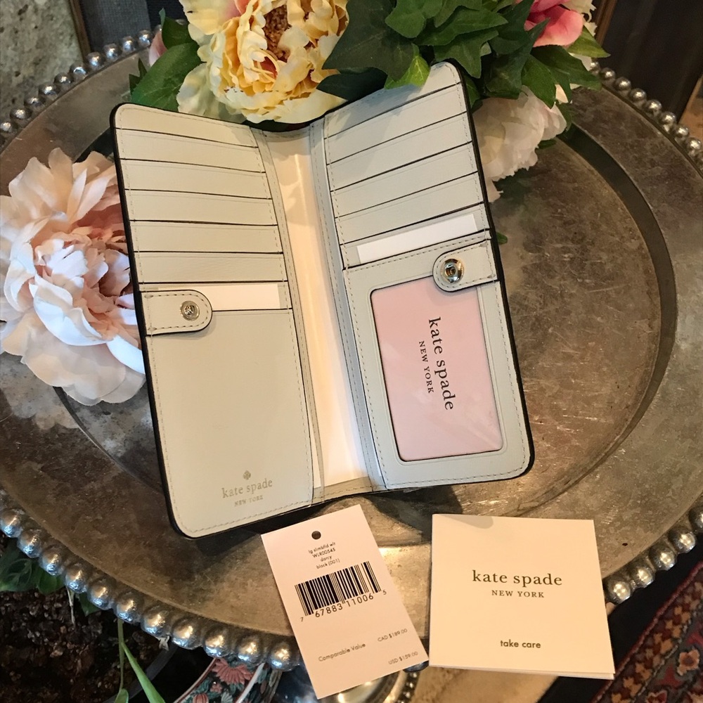 NWT Kate Spade Darcy Large Slim Wallet New